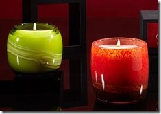ARTISANAL GLASS CANDLES BY D.L. & CO. 717